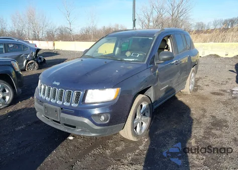 2012 Jeep Compass Limited из США, поврежденный, VIN 1C4NJDCB0CD664366